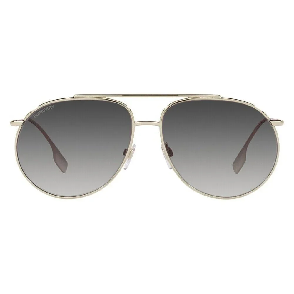 Burberry BE 3138 Alice Light Gold Women's Sunglasses - Picture 2 of 3